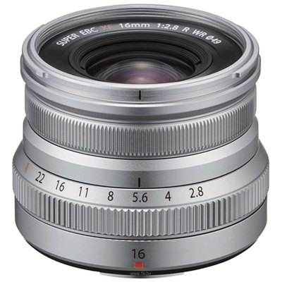 Fujinon XF 16mm F2.8 R WR (serebristyiy)