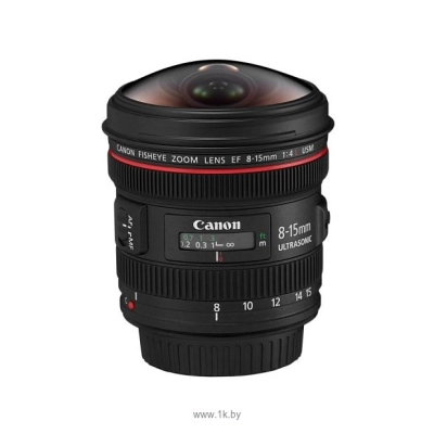 Canon EF 8-15mm f/4.0L Fisheye USM