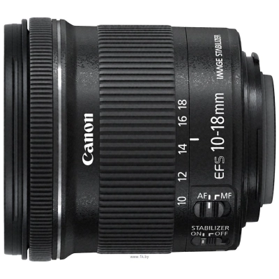 Canon EF-S 10-18mm f/4.5-5.6 IS STM