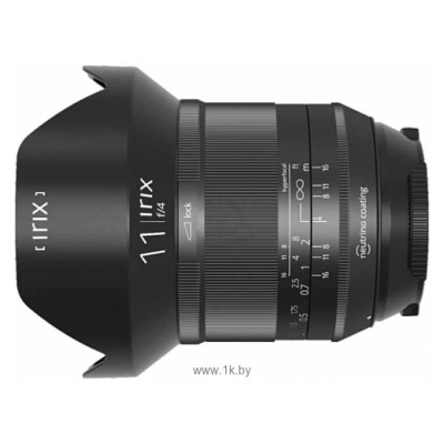 Irix 11mm f/4 Blackstone Canon EF